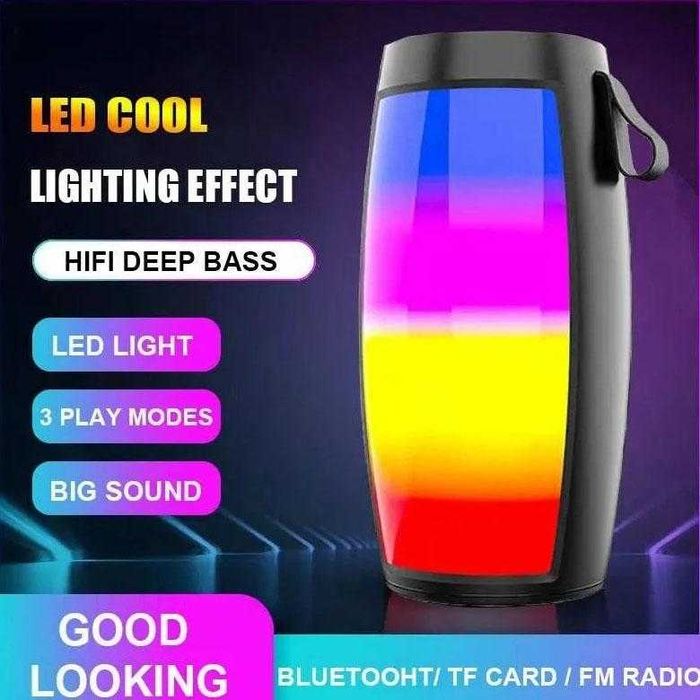 Bluetooth-колонка Sing-e ZQS-1201 Mini Speaker з функ. світломузики