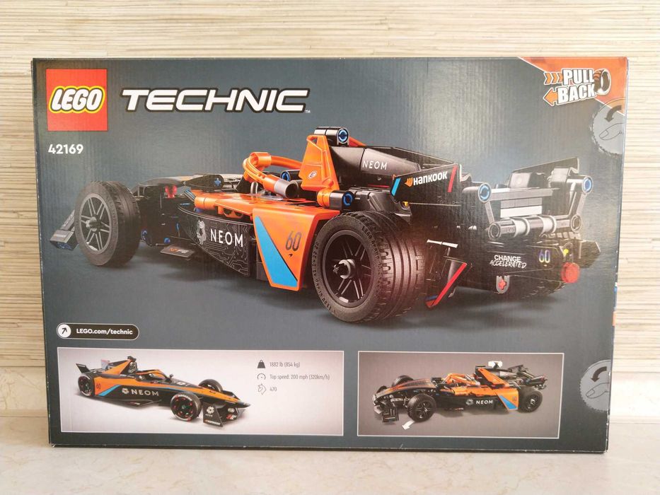 NOWE Klocki 42169 LEGO Technic McLaren Formula E Race Car