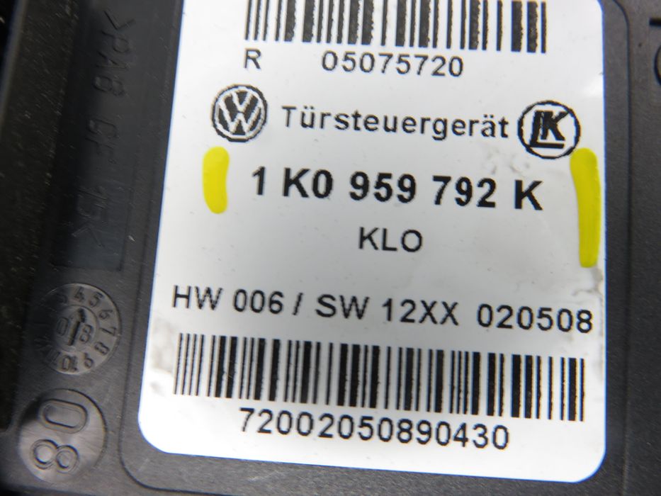 Podnośnik Szyby Prawy Przedni Vw Tiguan