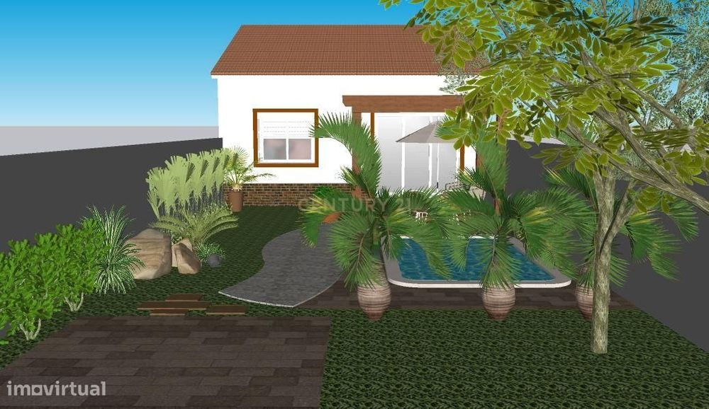 Terreno com Ruína e projeto em Almoster, Santarém - Oportunidade