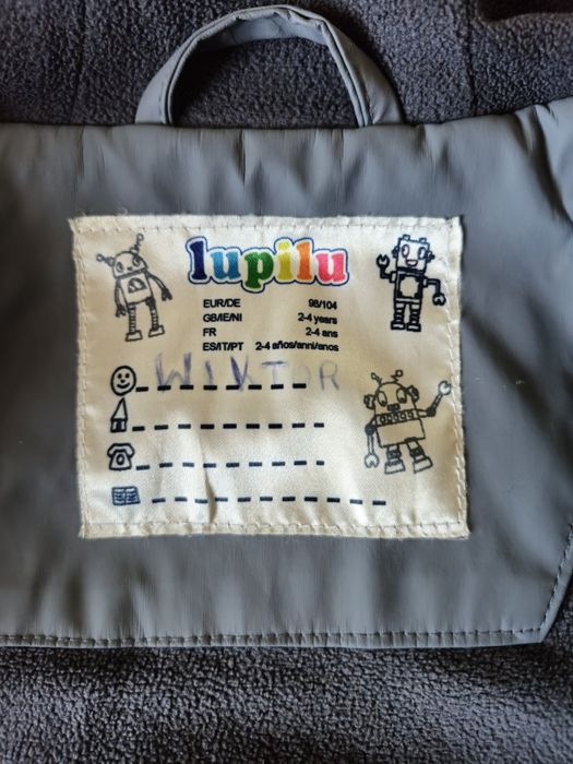 Грязепруф дощовик lupilu 98 104