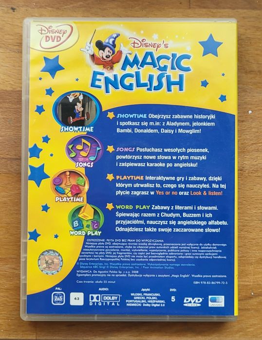 Magic English Disney Nauka angielskiego dla dzieci