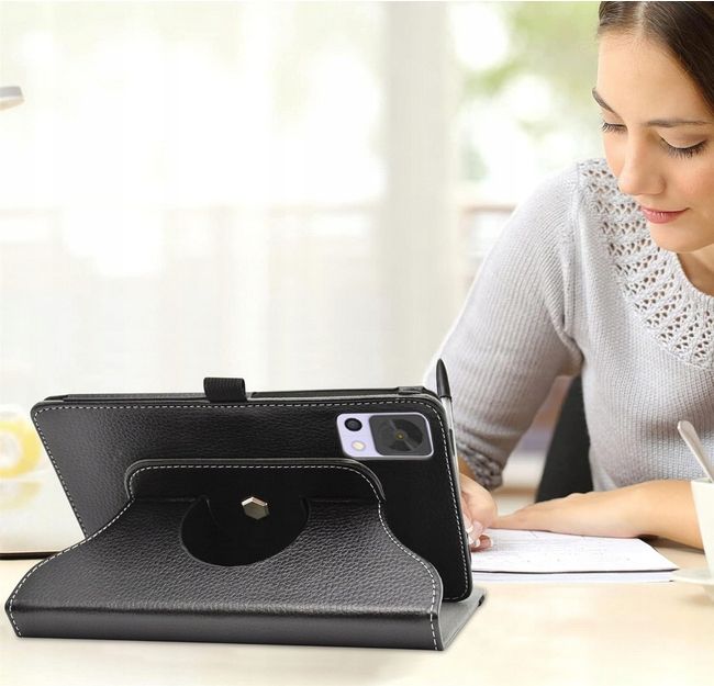 etui na tablet Doogee T20 T20S 10.4 czarne obrotowe