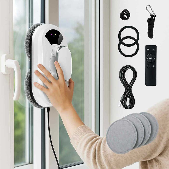 AUTOMATYCZNY ROBOT do mycia okien i lustrzanych powierzchni