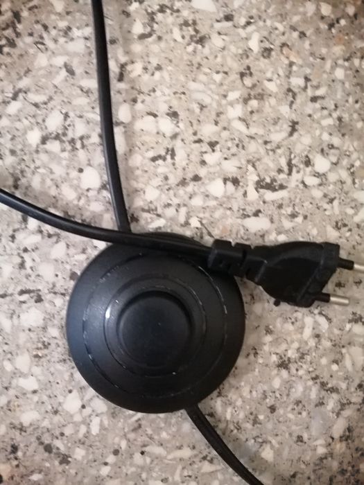 Lampa stojąca, podłogowa, czarna - SPRAWNA