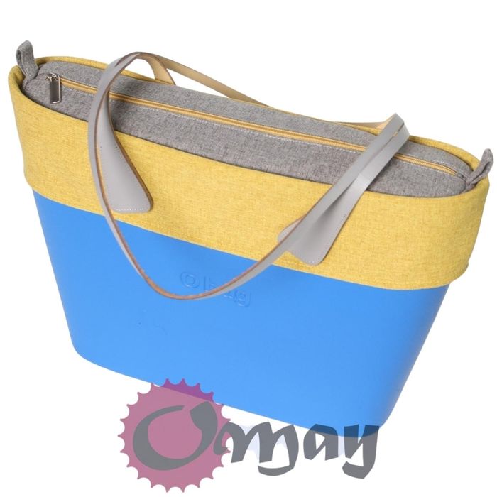 organizer do OBAG STANDARD +OPASKA struktura szary musztarda OMAY