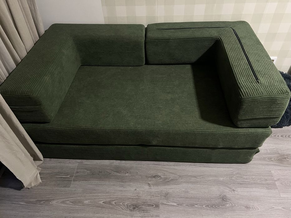 Sofa tetris verde