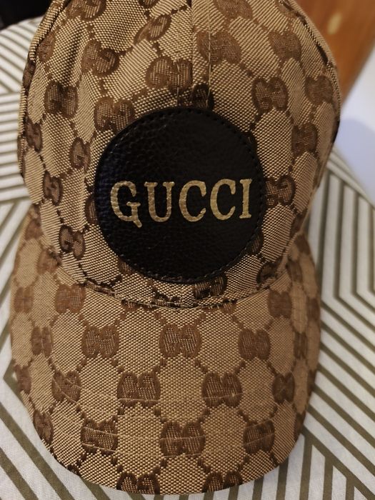 Czapka Gucci brązowa