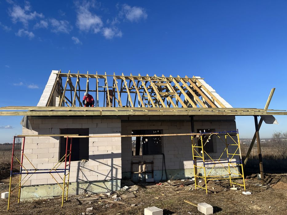 Кровельные работы Монтаж Черепицы Реконструкция Ремонт Утепление Крыши