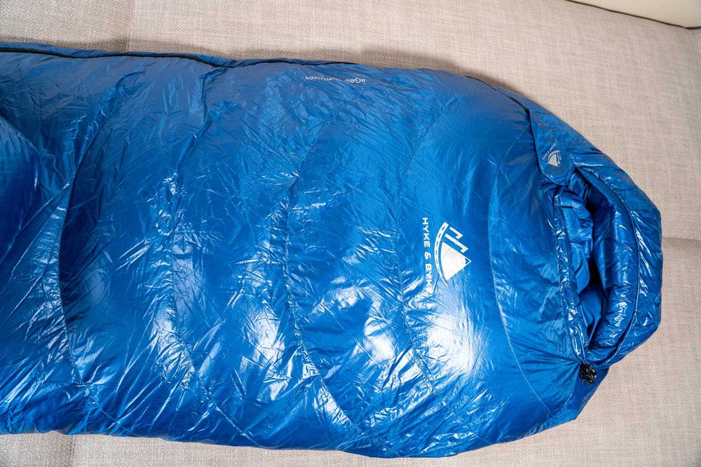 HYKE & BYKE Eolus - puchowy śpiwór do -17