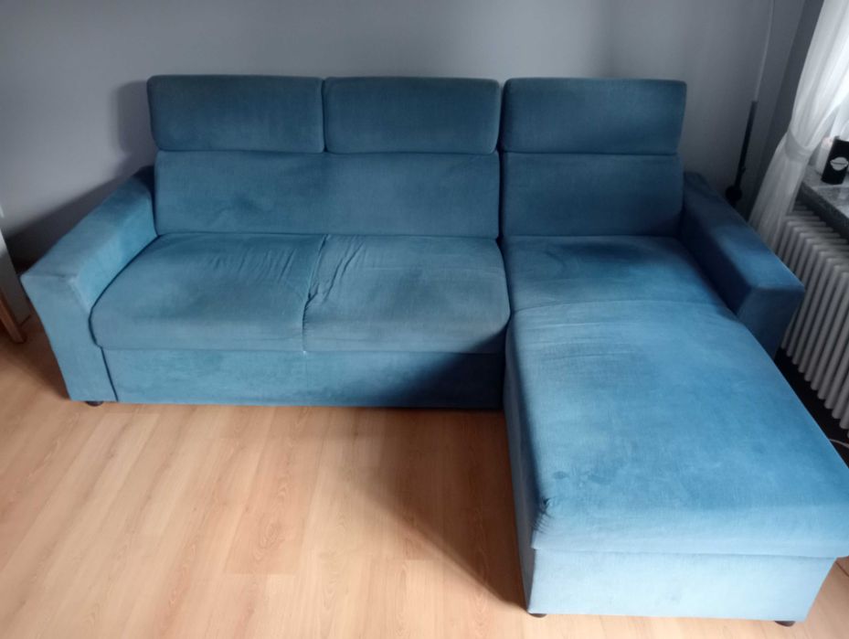 Narożnik z funkcją spania