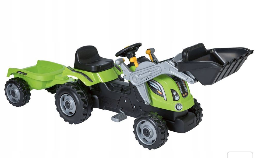 Traktor Smoby 3w1 na pedały