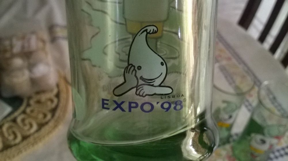Copos exclusivos Expo 98
