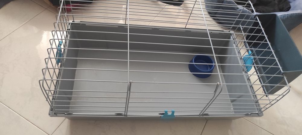 Gaiola para roedores, nova, cinza