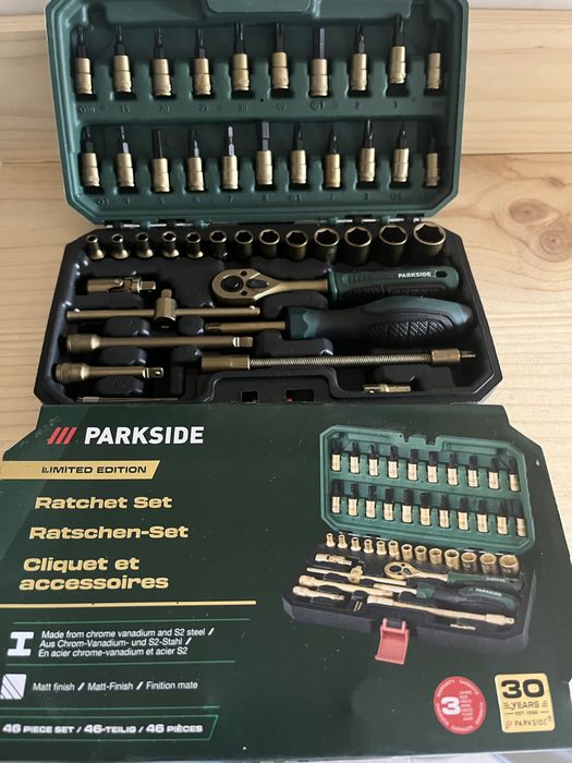 Kit roquete Parkside edição limitada 30anos