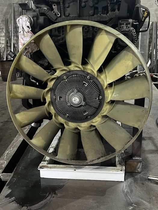 Крильчатка для DAF XF 106, крыльчатка вискомуфты, гидромуфты Даф 106.