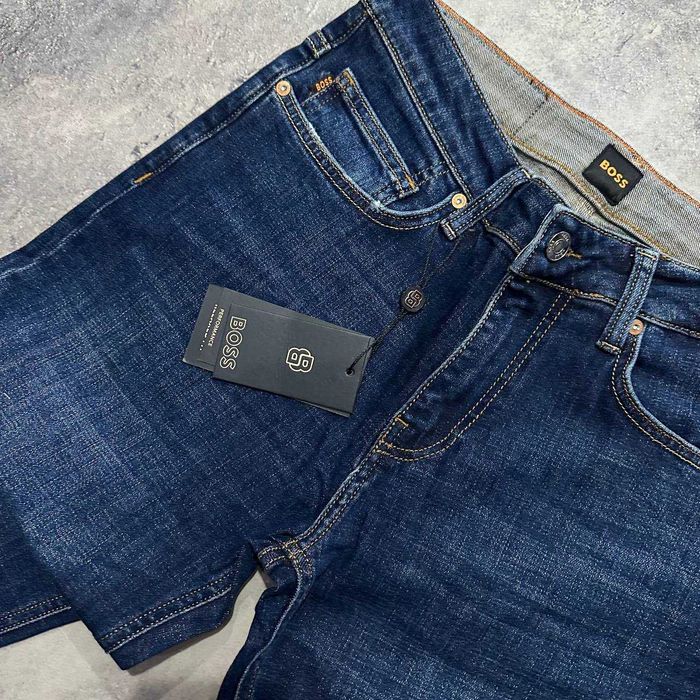 Сині чоловічі джинси HUGO BOSS