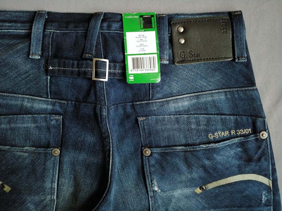 g-star-raw-jeans-pas-78cm-m-skie-nowe-spodnie-warszawa-oliborz