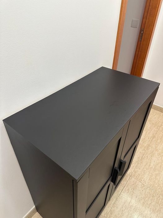 2 armários Brimnes IKEA pretos