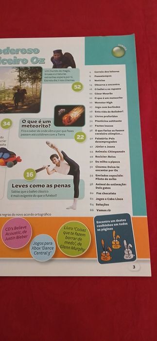Revista Visão  - Justin Bieber