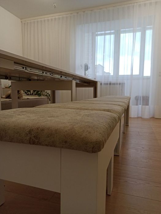 Пуф трансформер. Стілець розкладний трансформер