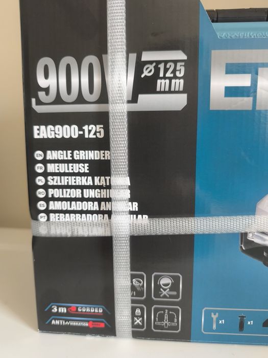 Szlifierka kątowa Erbauer 125 mm 900 W