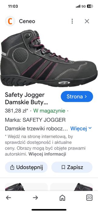 Buty robocze rozm 38
