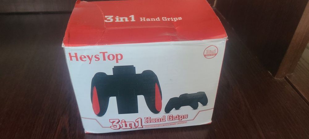 Новий набір тримачів HeysTop 3 в 1 для Nintendo Switch Joy-Con (Грипси)
