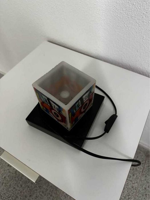 Candeeiro Cubo Decorativo | Arte Amadeo de Souza-Cardoso