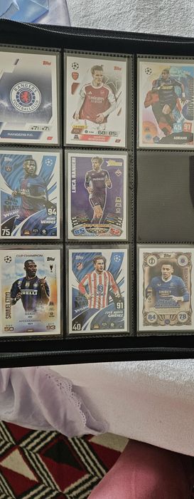 Lote de Cartas de Futebol / Soccer Cards (Topps, Panini Donruss & Prizm