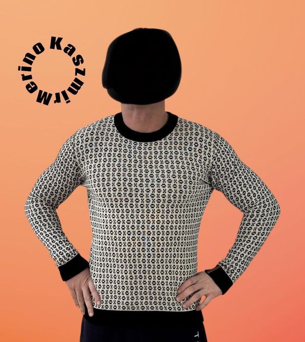 Daniel Franck sweter męski S/M kaszmir wełna
70%wełna merino 
30%kaszm
