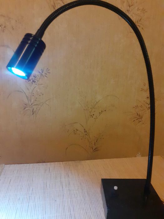 Настольная светодиодная лампа из гранита на подарок