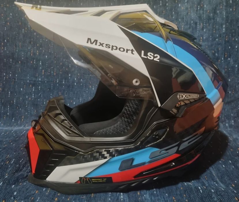 Capacete LS2 MX701 Explorer Carbono M