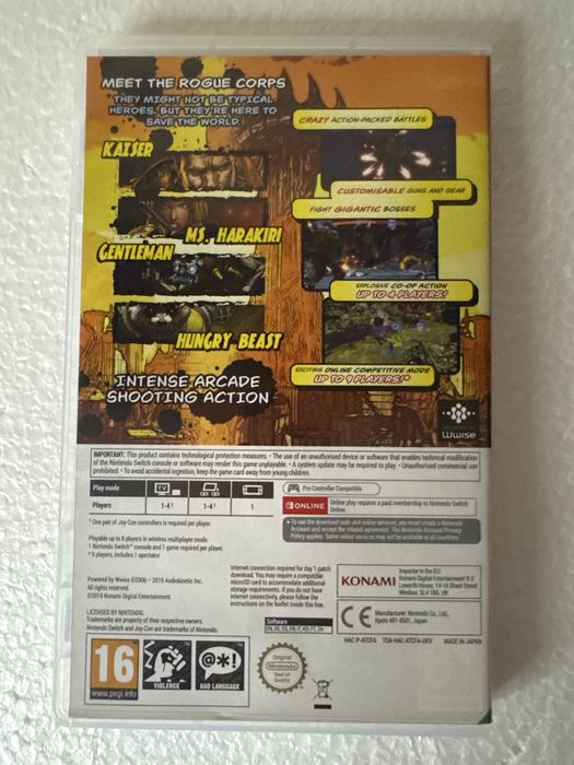 Contra Rogue Corps - gra na Nintendo Switch