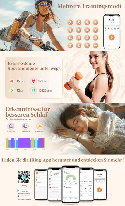 Inteligentna złota bransoletka fitness tracker Smartband na Walentynki