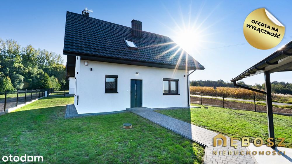 Łąkta Dolna | Piękny, Nowy Dom wolnostojący - 105m2 / 1.270.000 zł