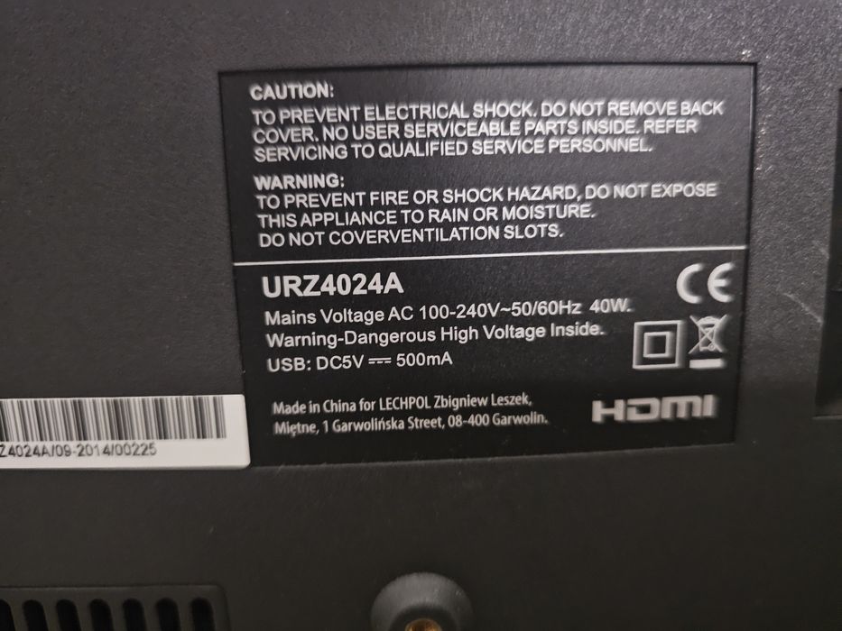 Sprzedam telewizor 25"