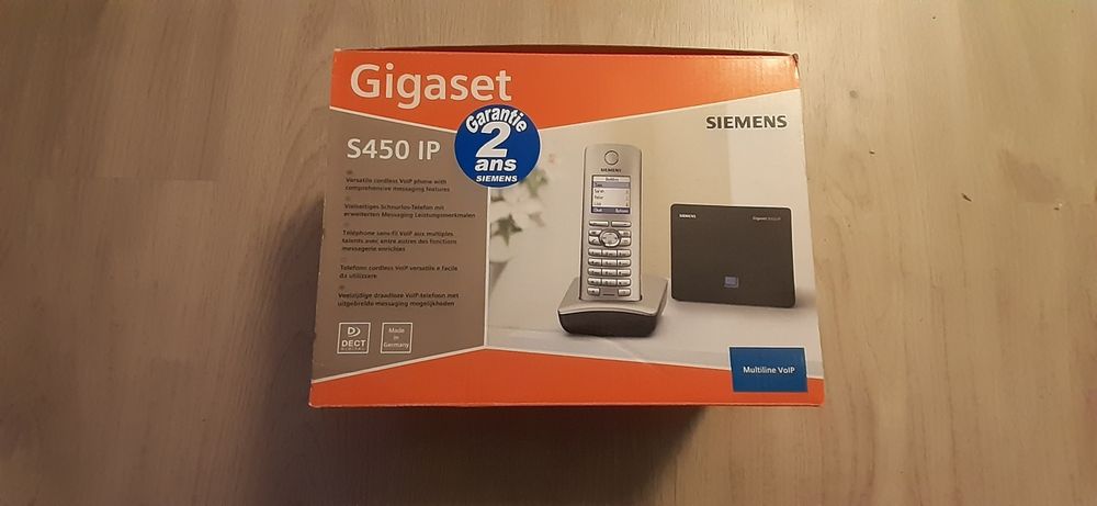 Telefone Siemans gigaset s450 IP voip