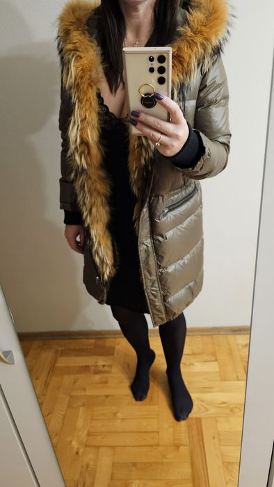 Ochnik parka w kolorze khaki