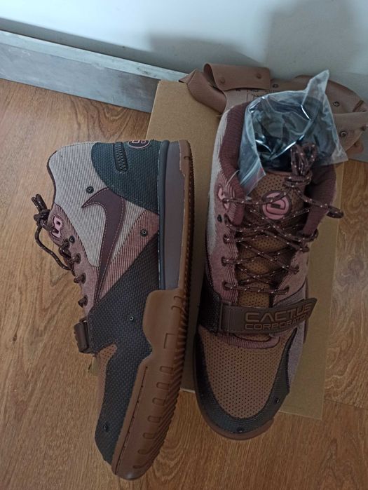 (45,5) Nike Air Trainer 1 SP Travis Scott Wheat Cactus Jack DR7515,200