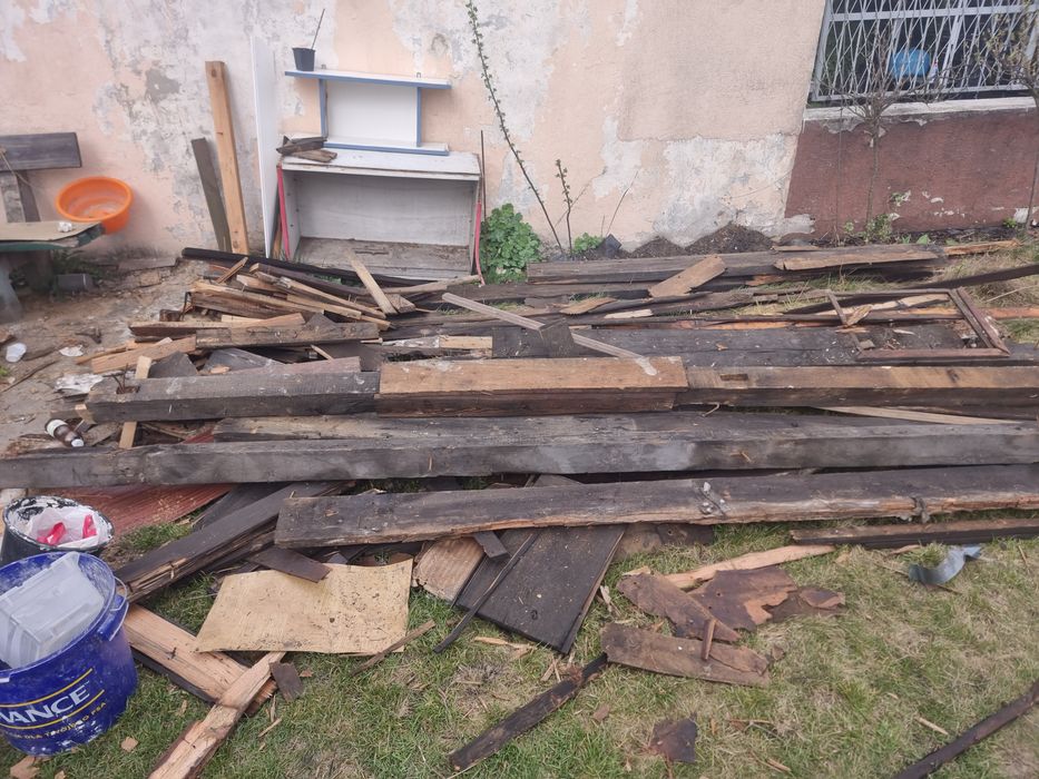 Drewno DUŻO choćby na opał za darmo