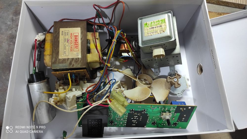СВЧ RAINFORD RMW-253 DG по запчастям