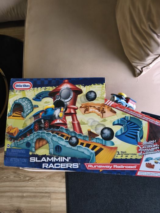 zabawka Little Tikes Slammin' Racers Runaway Railroad.