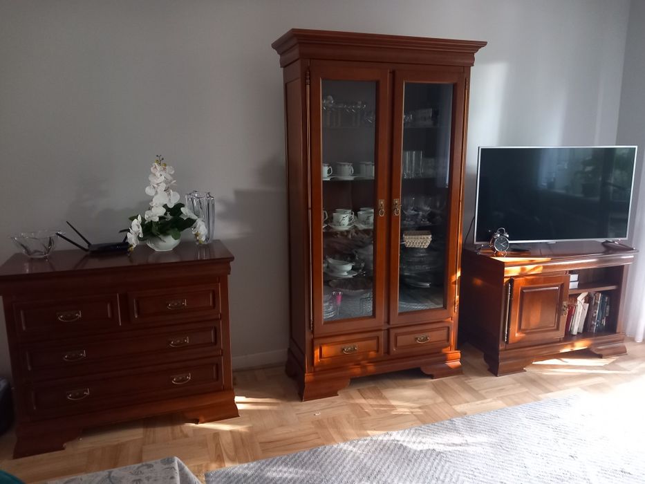 Witryna drewniana BFM Louis Philippe