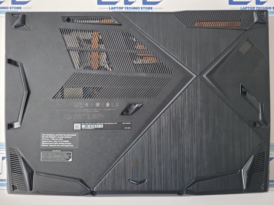 Msi Thin GF63 11UC 144Hz rtx3050 i7-11800H/ram16/ssd-1Tb