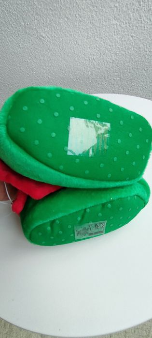 Pantufas ajudante do pai natal - tamanho 19