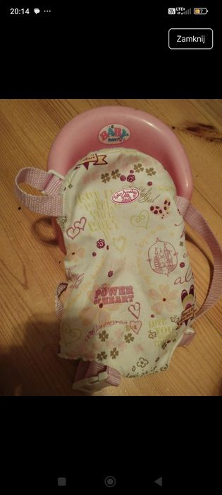 Torba baby Born spora
