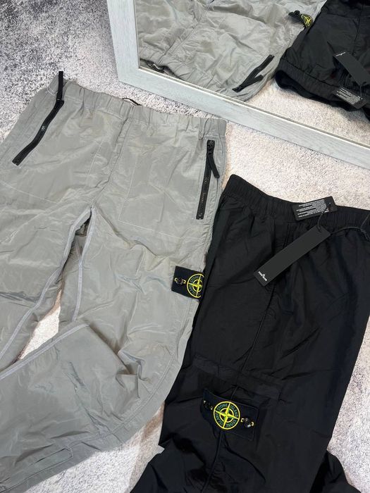 ‼️LUX‼️БЕЗ ПРЕДОПЛАТ‼️Мужские нейлоновые штаны стон Айленд stone island | спортивные штаны стон Айленд | штаны stone island | нейлоновые штаны |