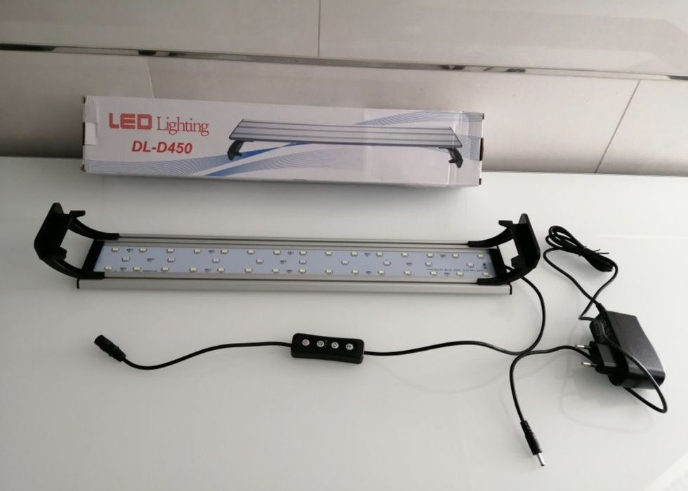 Iluminação Led para aquários de 20 a 60 cm