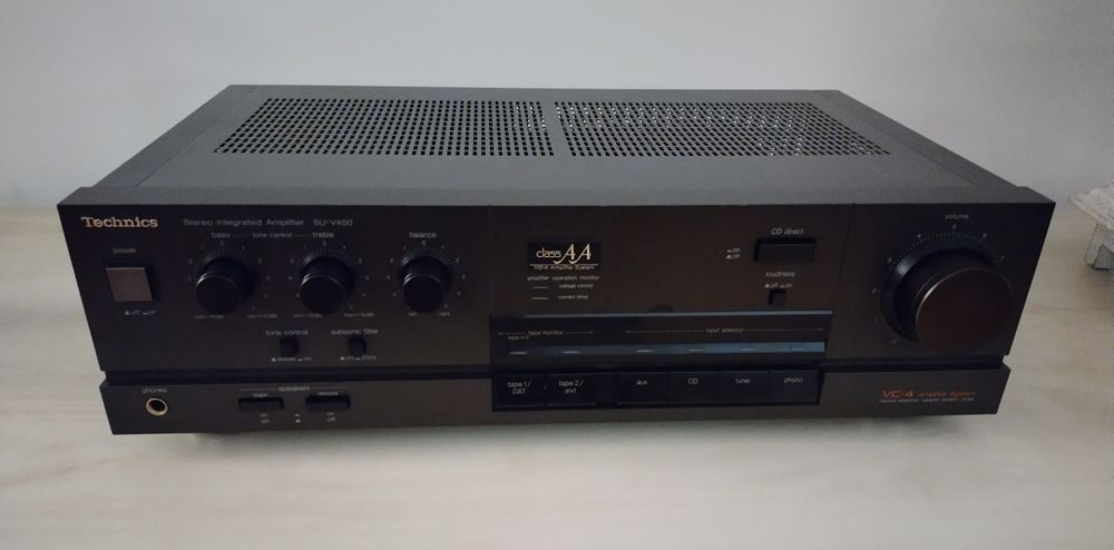 Technics amplificador VU 450 excelente estado Classe AA